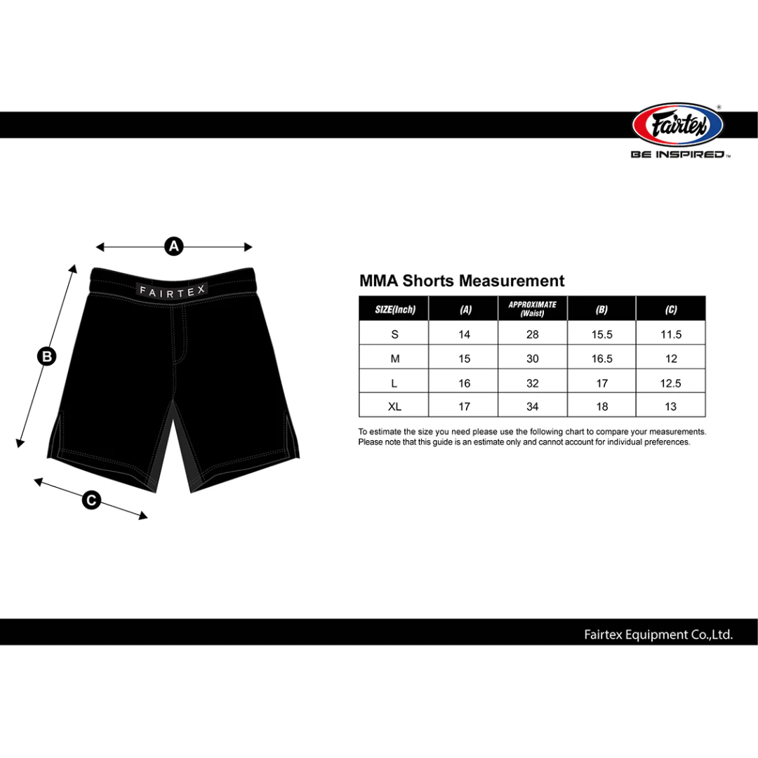 Fairtex "Orient" MMA Shorts - Beliy Volk