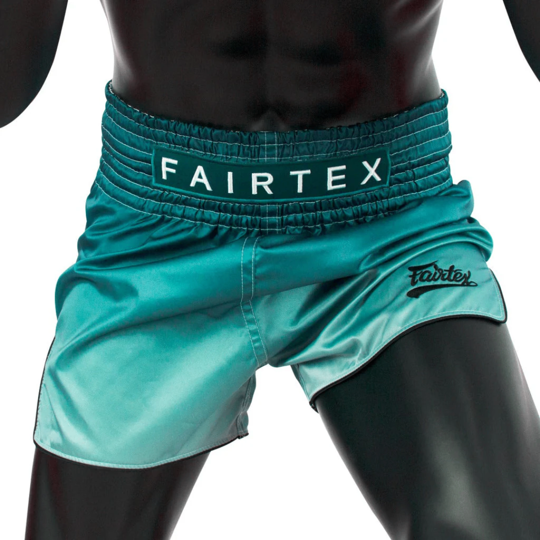 Fairtex Muay Thai Shorts "Ocean" - Beliy Volk