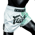 Load image into Gallery viewer, Fairtex Muay Thai Shorts "Racer White" - Beliy Volk