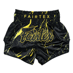 Load image into Gallery viewer, Fairtex Muay Thai Shorts &quot;Black Marble&quot; - Beliy Volk
