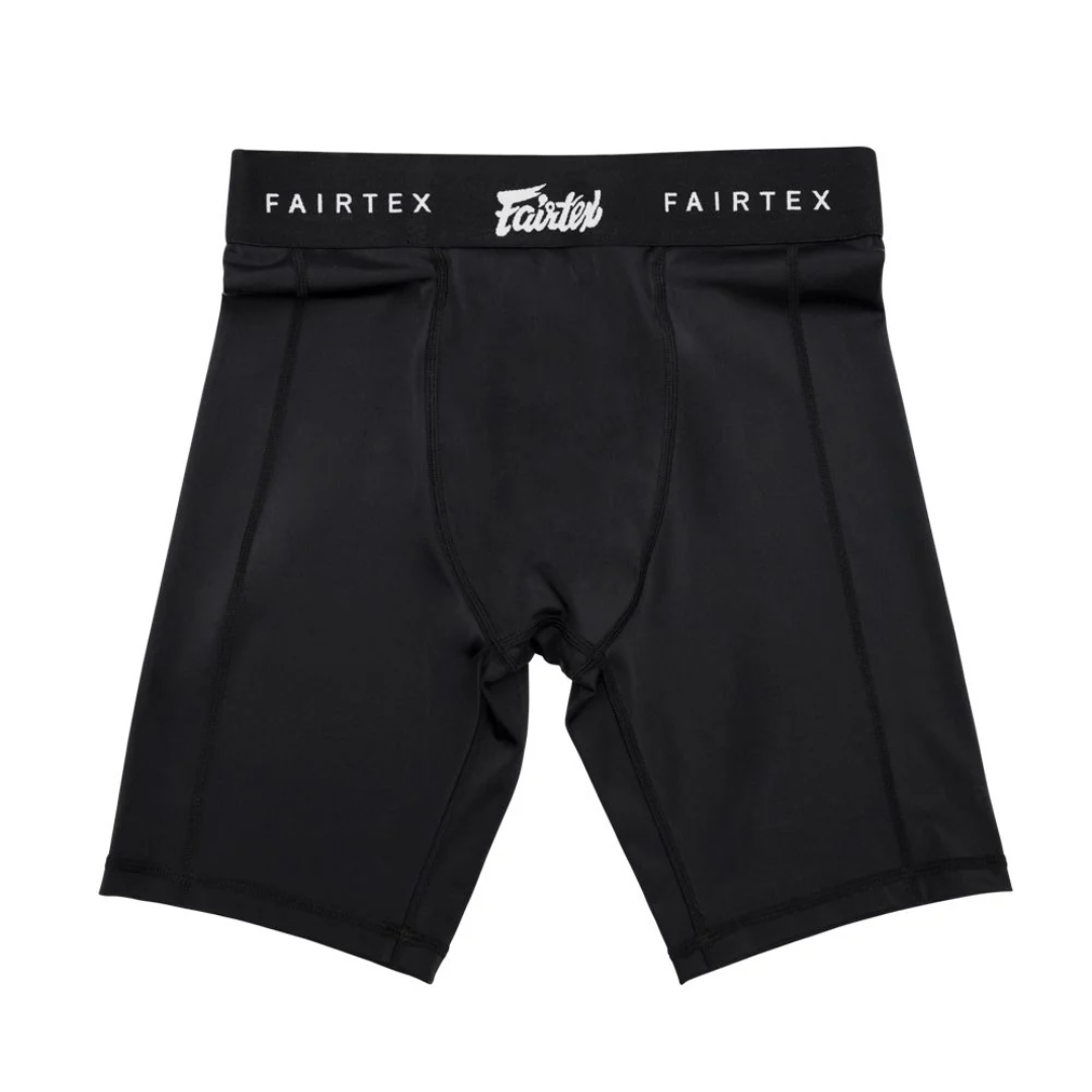 Fairtex Compression Shorts with Athletic Cup - Beliy Volk