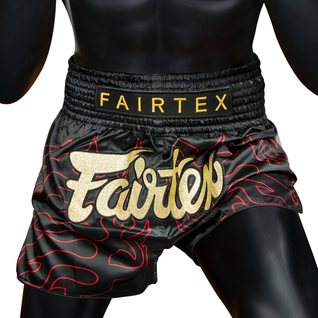 Fairtex Muay Thai Shorts "Lava" - Beliy Volk