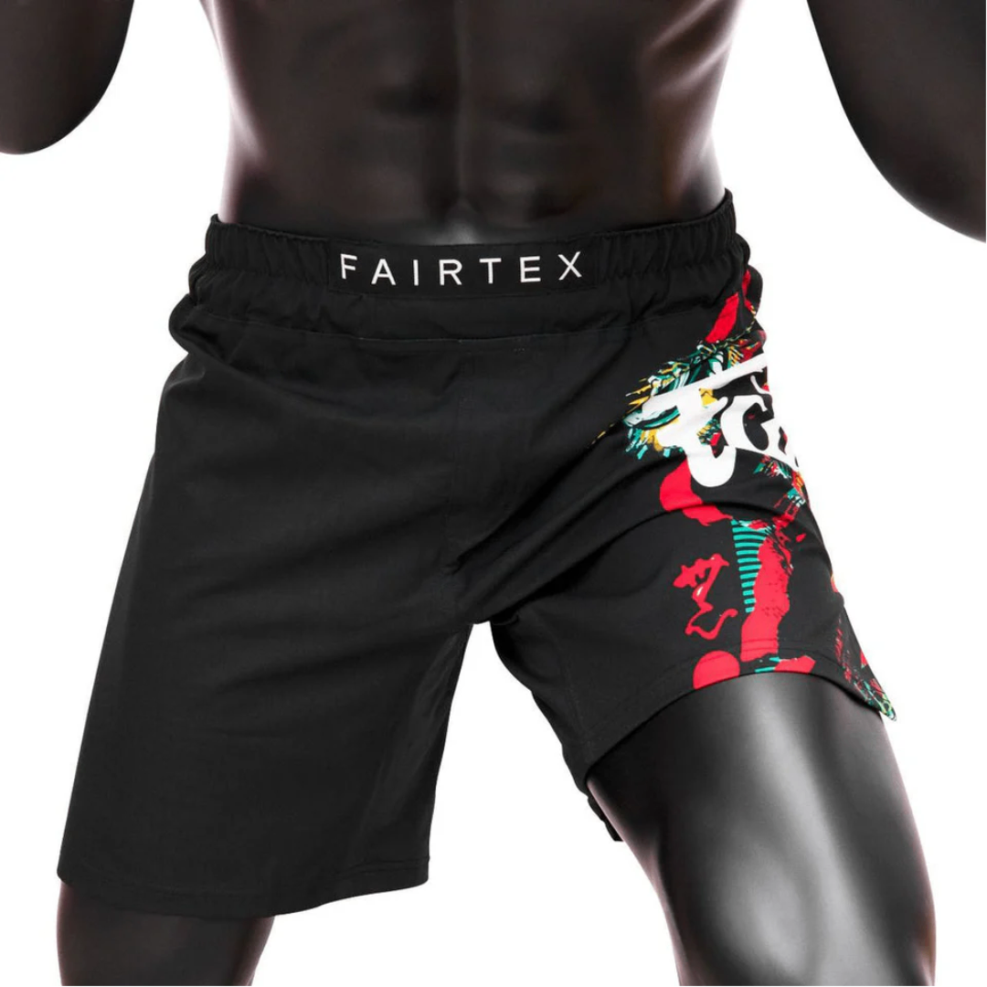 Fairtex "Lion" MMA Shorts - Beliy Volk