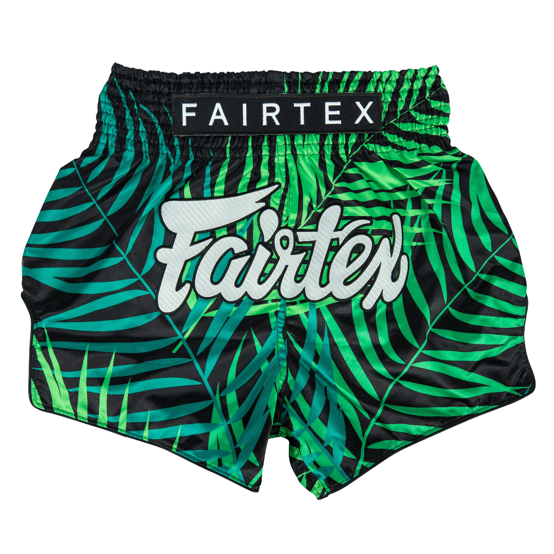 Fairtex Muay Thai Shorts "Tropical" - Beliy Volk