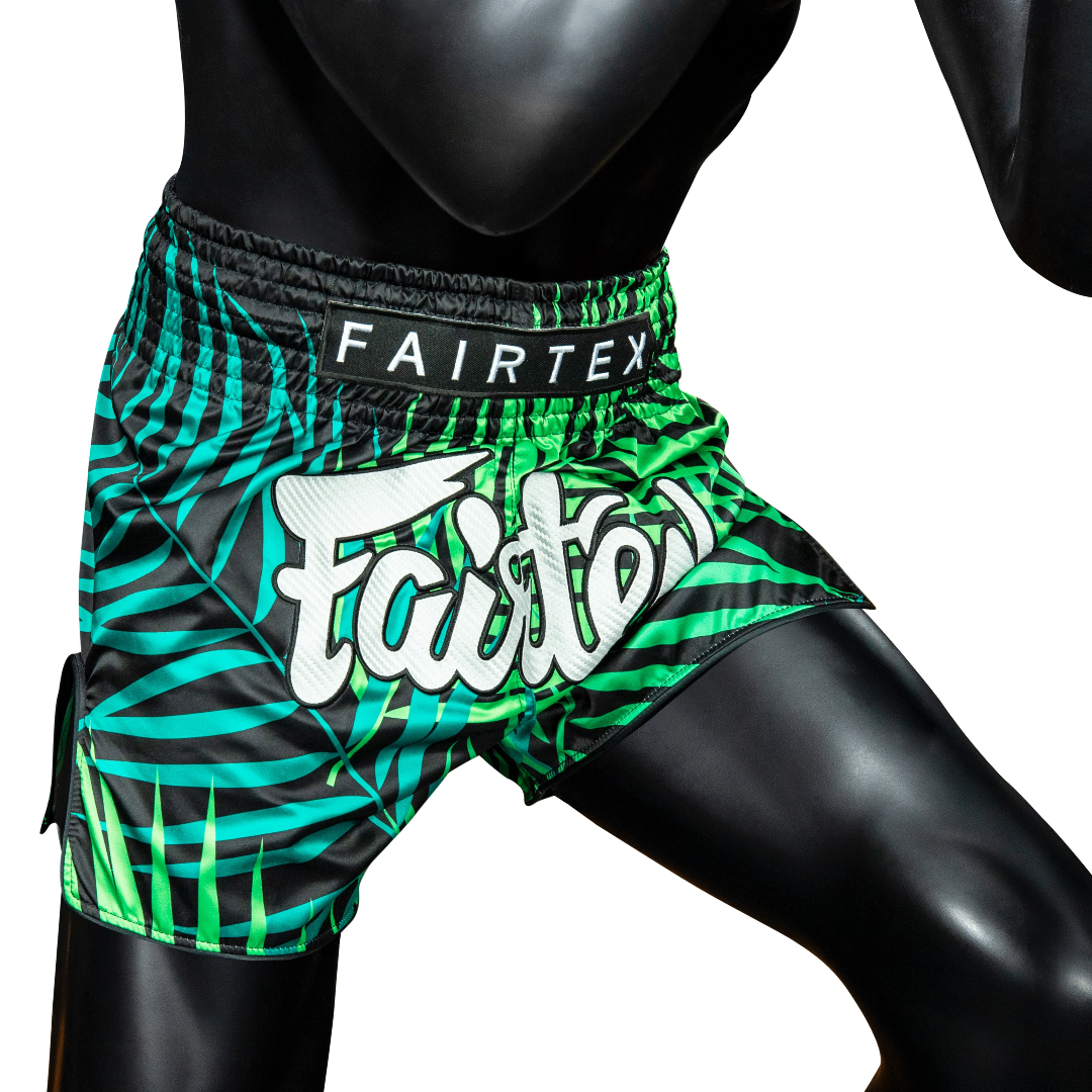 Fairtex Muay Thai Shorts "Tropical" - Beliy Volk